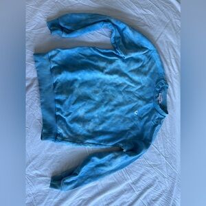 True Religion Hoodie XS Blue Tie Dye